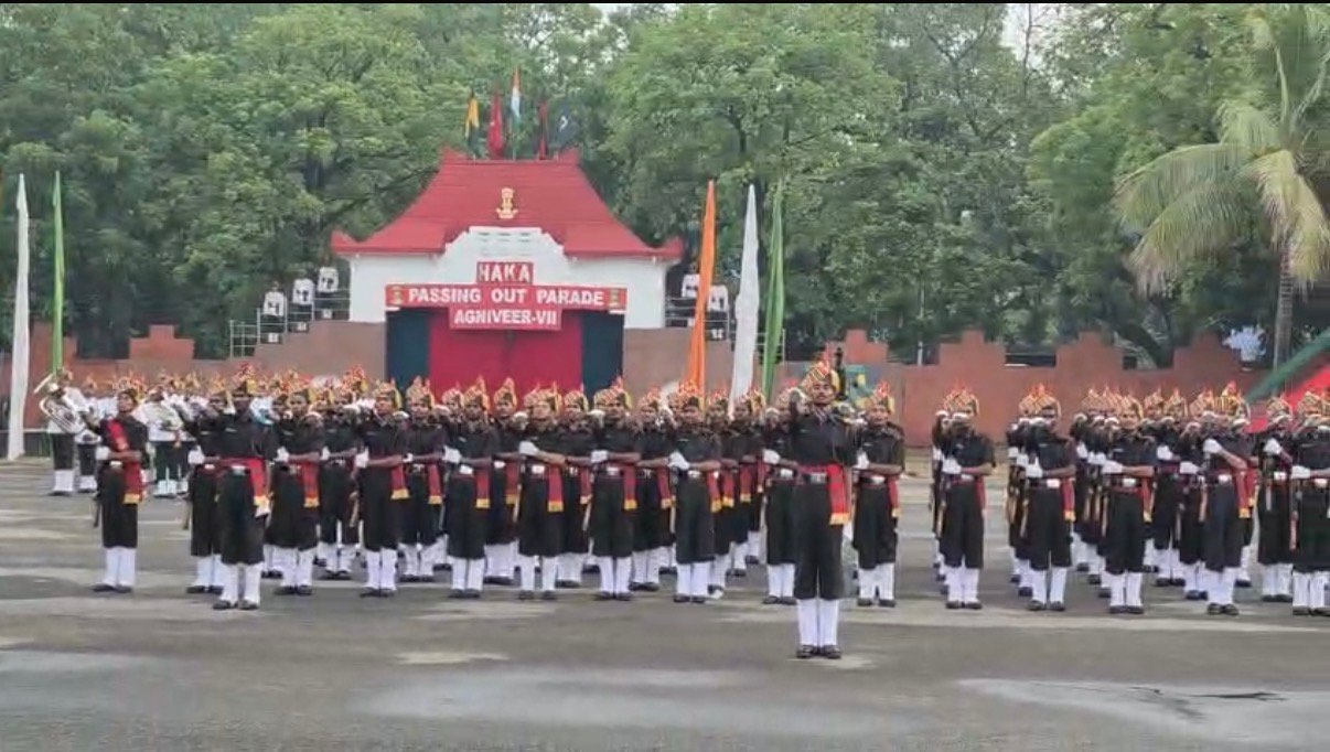 अग्निवीर भर्ती: दानापुर के 1025 जवानों ने पासिंग आउट परेड में जताया देशभक्ति का जोश